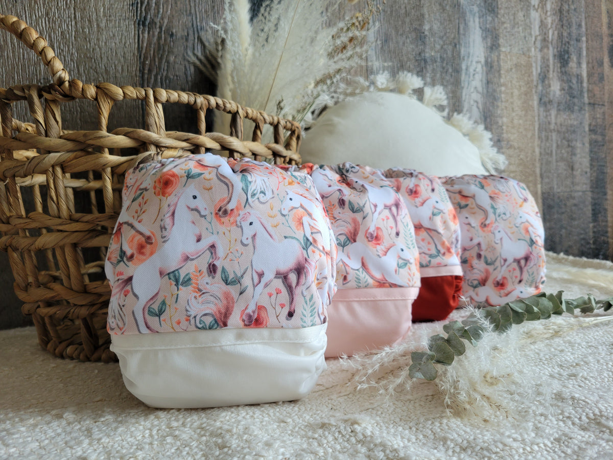 Cloth diaper | one size | Horse Dream (wrap)