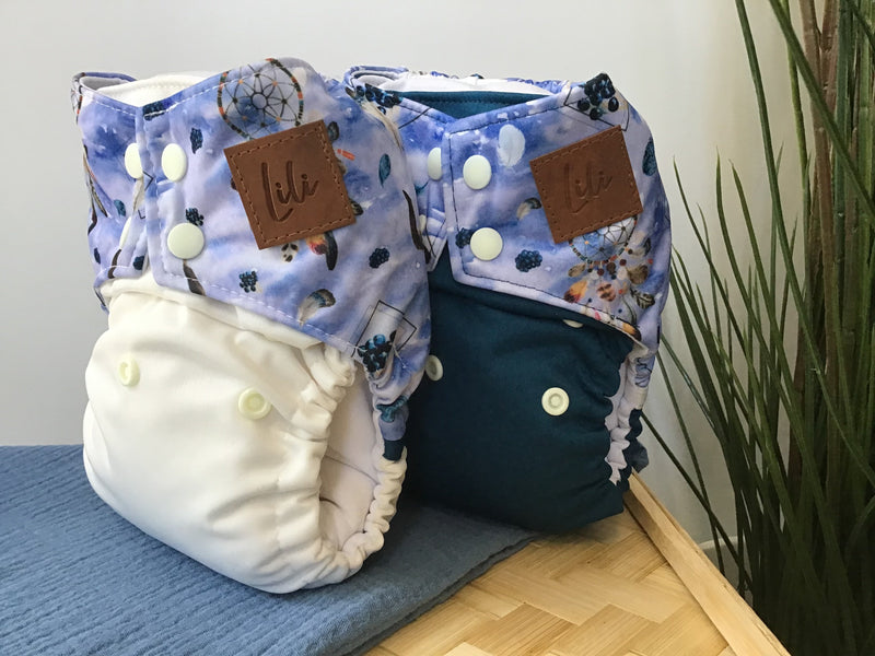 Swim diaper | One size | Ruée vers l'Ouest bleu