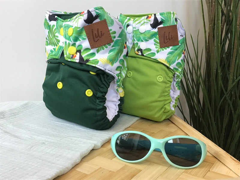 Couche de piscine | taille unique | Cacatoès et Toucan