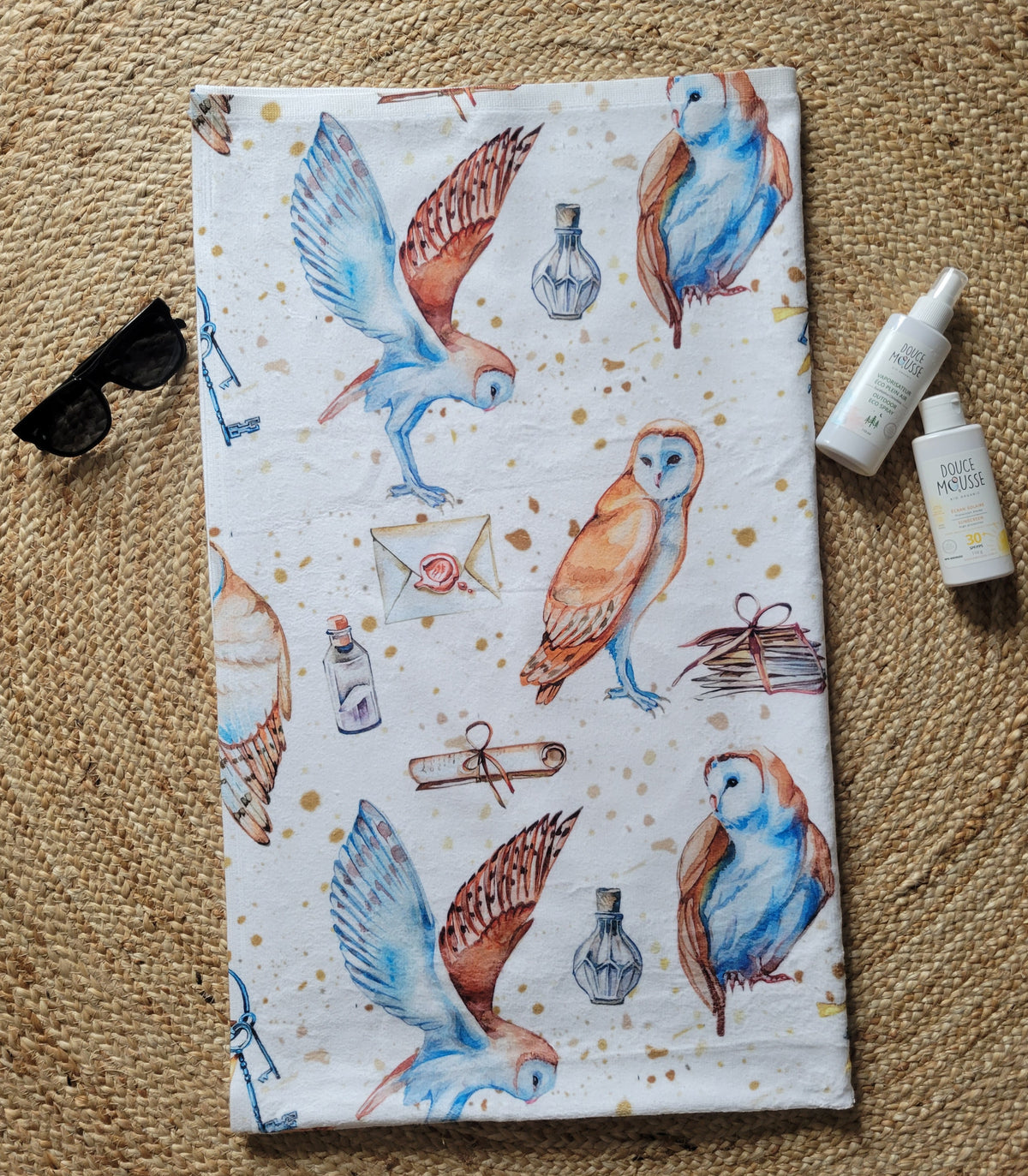 Pre-Order Beach Towel | Magical Owls