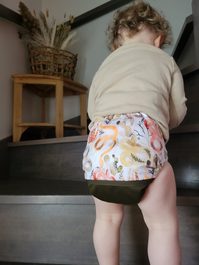 Cloth diaper | one size G8 | Desert Snakes (wrap)