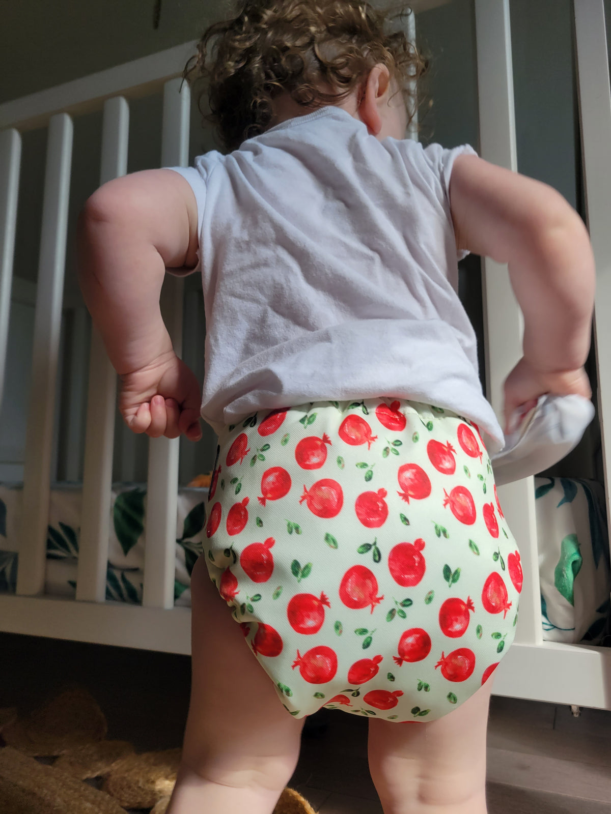 Cloth diaper | one size | Pomegranate Summer (full print)