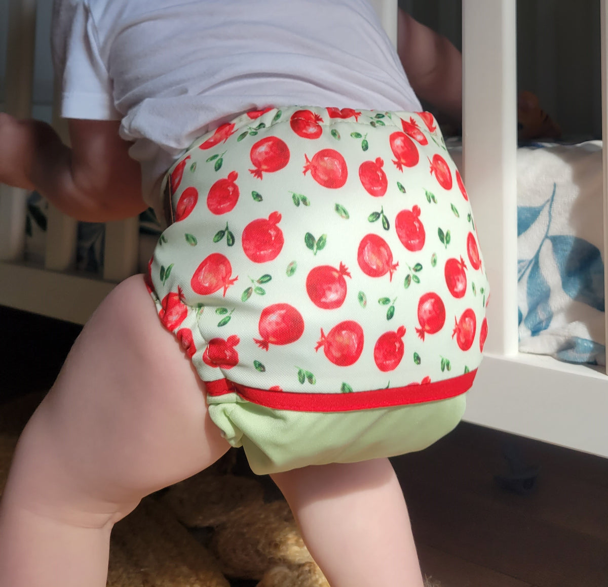 Cloth diaper | one size | Pomegranate summer (wrap)