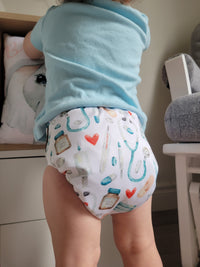 Cloth diaper | one size | Nurse (full print)