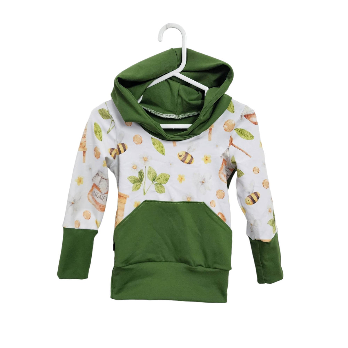 M3 Creations | Grow-with-me Hoodie | Beekeeping (ready to go)