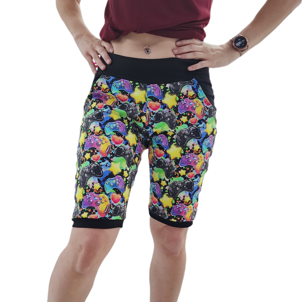 M3 Creations | Women's shorts (pattern) | Gamer Only (pre-order)