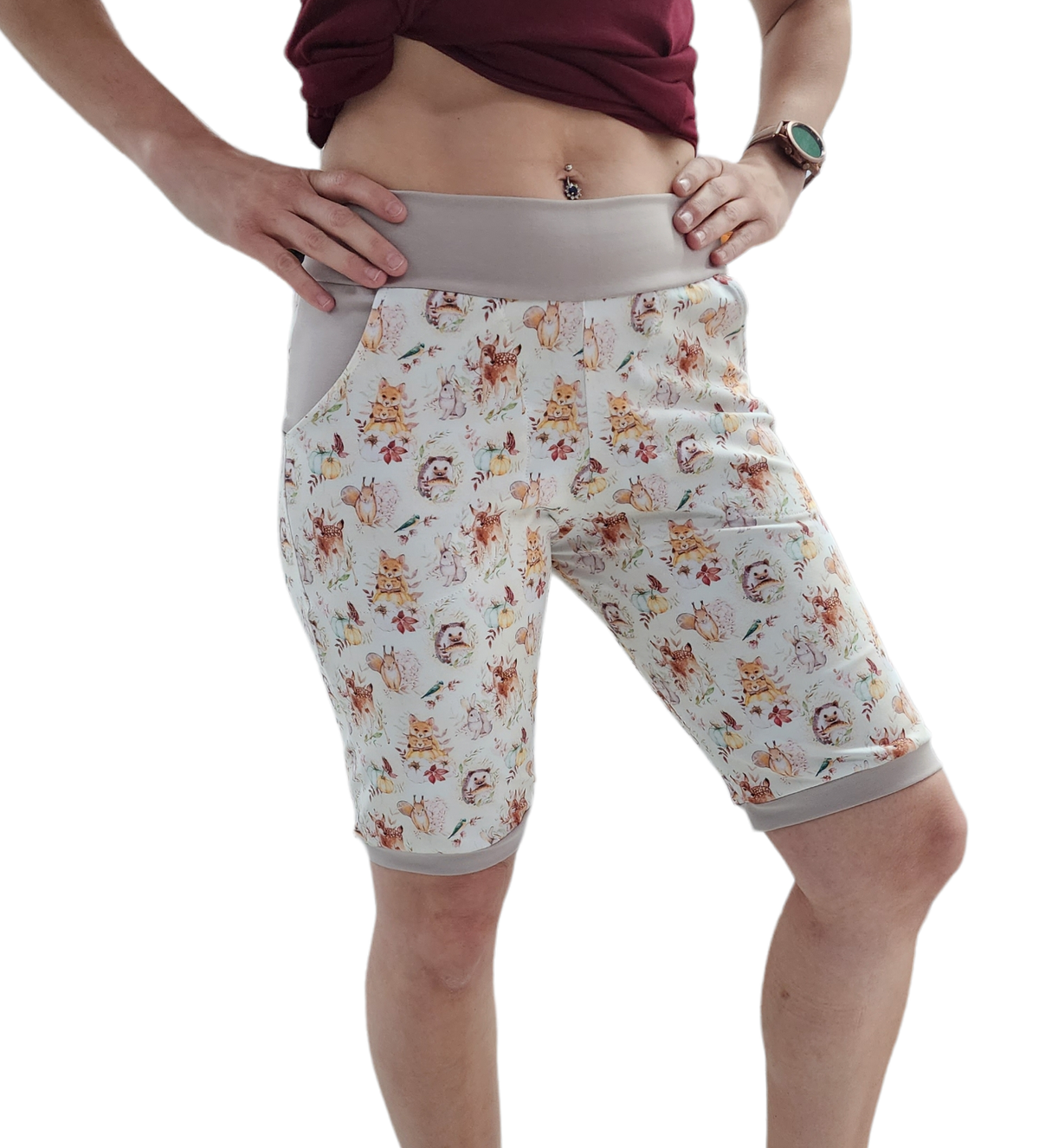 M3 Creations | Women's shorts (pattern) | Forest Fables (L) (ready to go)
