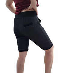 M3 Creations | Women's shorts (plain) | Black denim (pre-order)