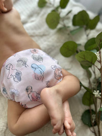 Cloth Diaper | One size | Maternal Tenderness (full print)