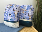 Swim diaper | One size | Ruée vers l'Ouest bleu