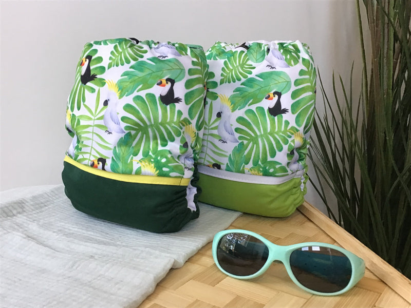 Couche de piscine | taille unique | Cacatoès et Toucan