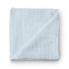 Couverture en mousseline de coton unie | Bleu clair (prêt à partir)