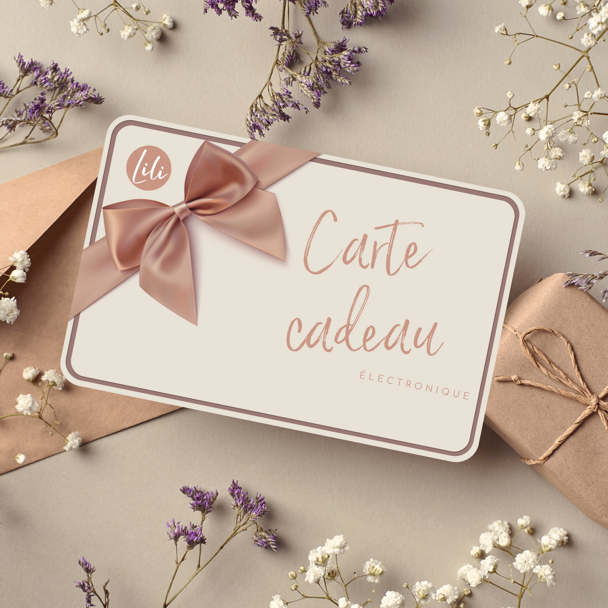 Electronic gift card