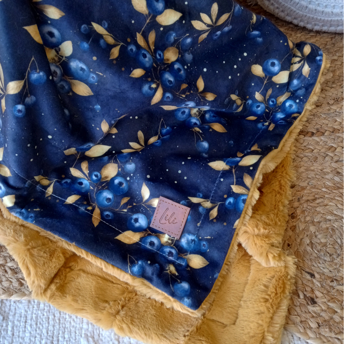 Doudou bleuets 3