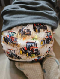 Cloth Diaper | One size | Big red tractor-Simple (wrap)
