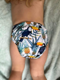 BST pre-order | Cloth Diaper | one size | Carribean Froot Loops (full print)