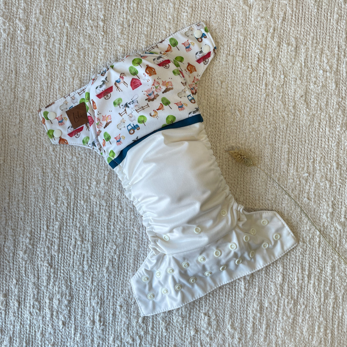 Cloth Diaper | BIG size | Charles at the Farm (wrap)