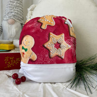 Cloth Diaper | One size | Gingerbread (wrap)