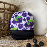 Cloth Diaper | BIG size | Juicy Blackberries (wrap)