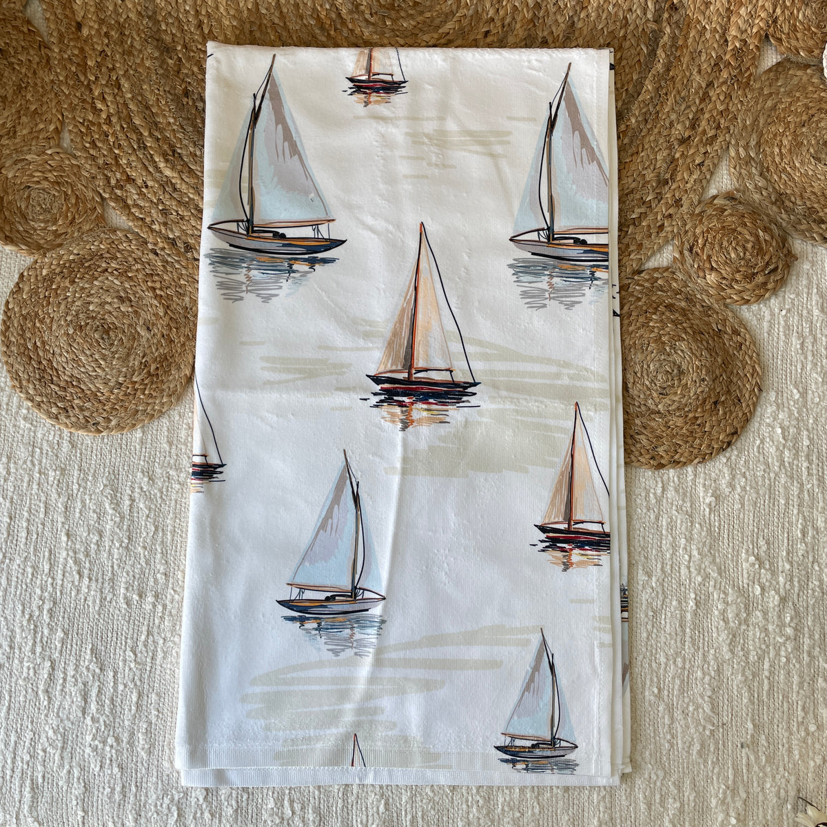 Pre-Order Beach Towel | Sailboat