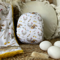 Pocket Cloth Diaper | BIG size | A hen and her eggs (full print)