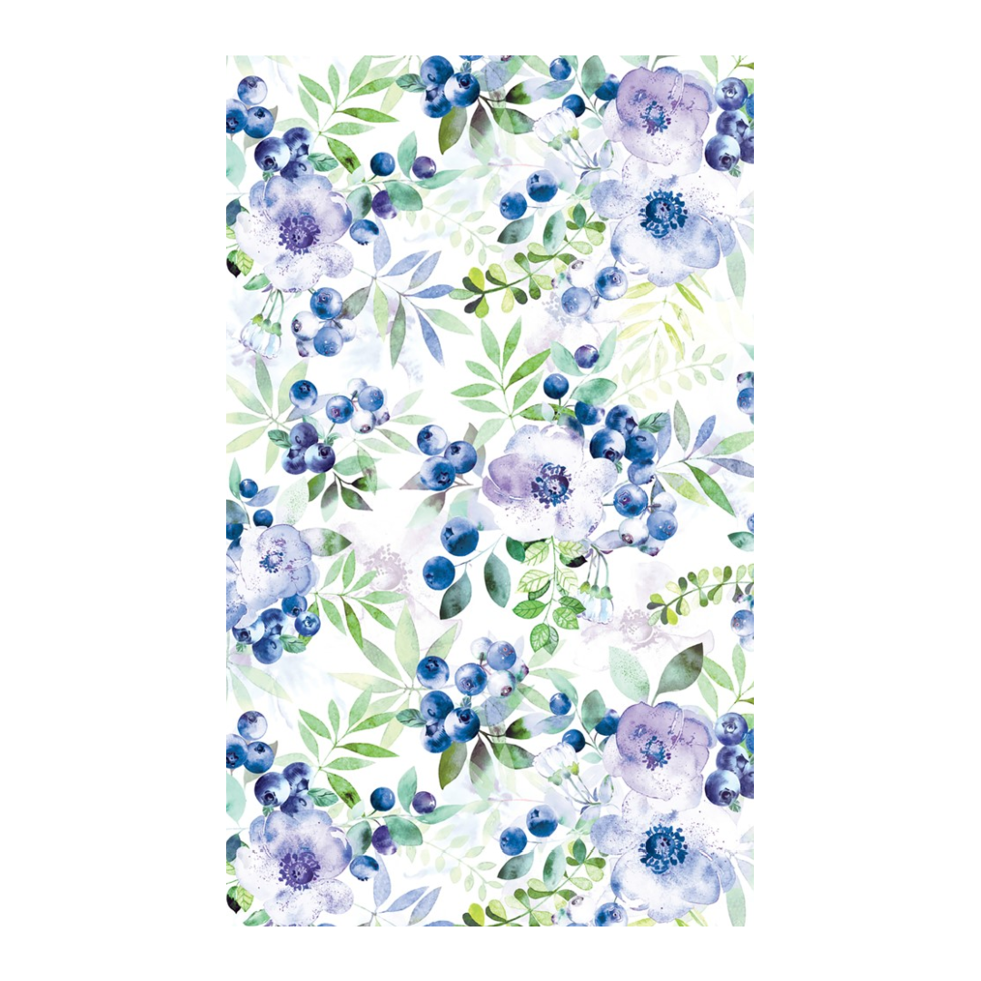 Hand Towel | Blueberry Petals