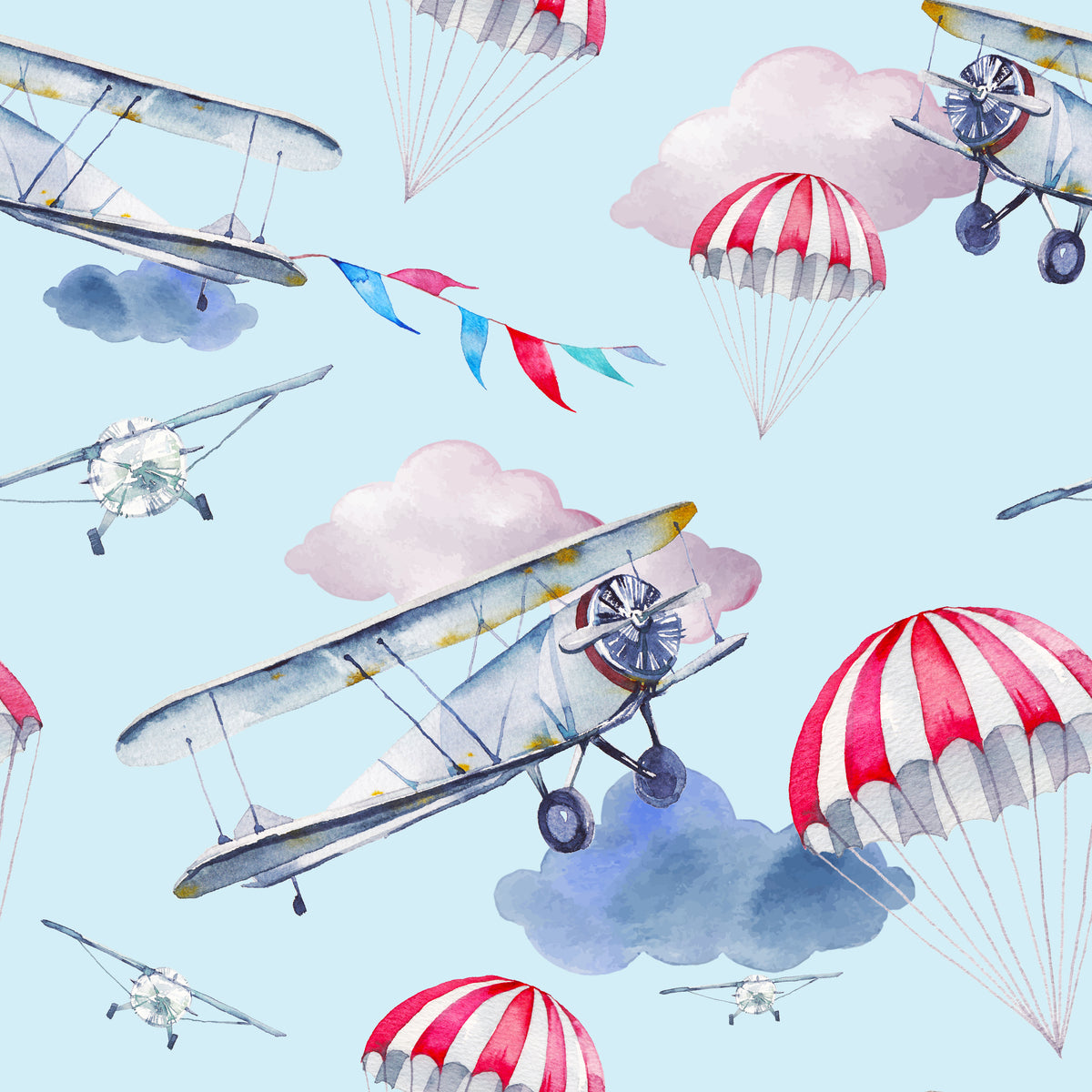 Créations M3 | Grow-with-me dress | Biplane Adventure (pre-order)
