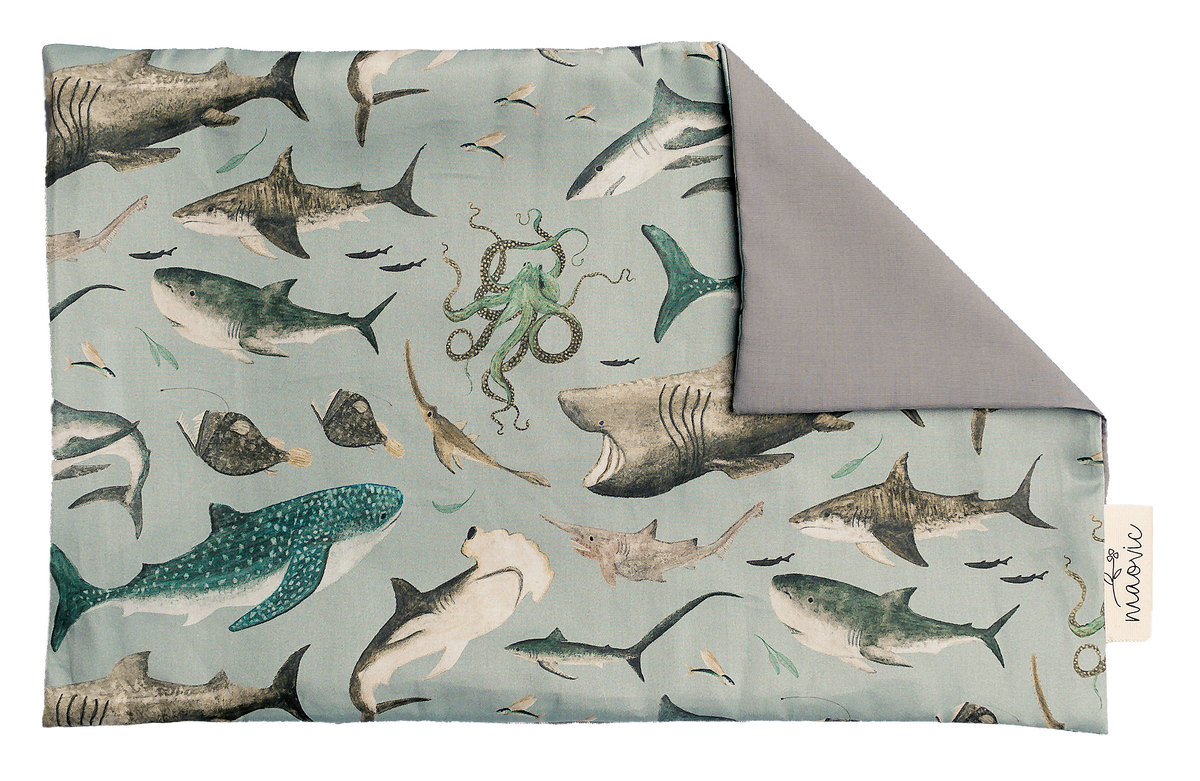 MAOVIC | Housse d'oreiller pour enfant | Requins