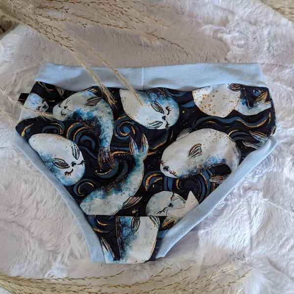 M3 Creations | Children's underwear | Seal with a Kiss (ready to go)