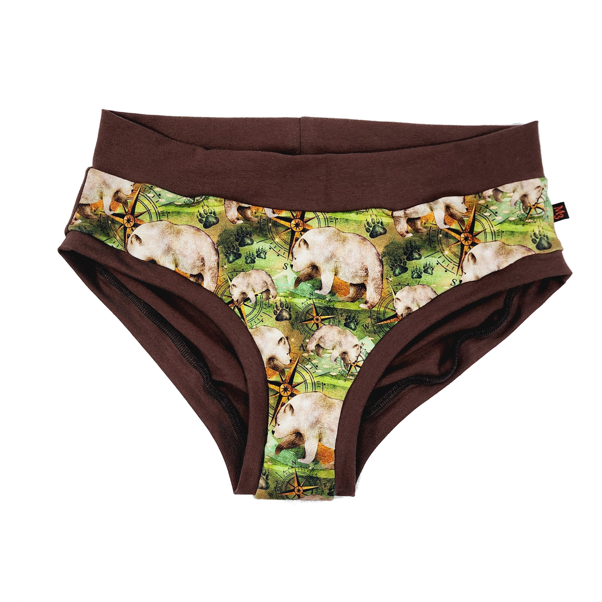 M3 Creations | Women's Panties | Bear & compass (ready to go)