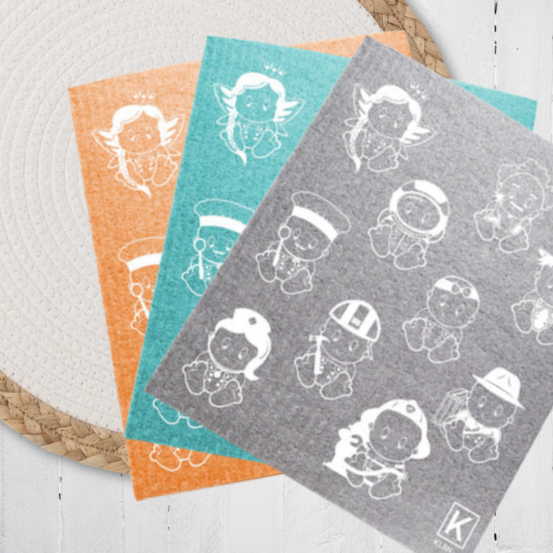 KIIN | Compostable Reusable Paper Towel | Small | Babies Aux P'tits Gifts